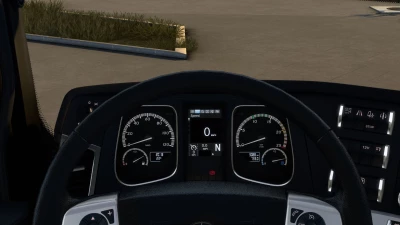 Mercedes-Benz Actros MP4 Improved Dashboard v1.6