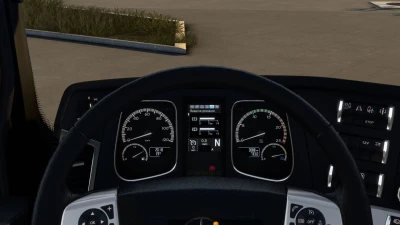 Mercedes-Benz Actros MP4 Improved Dashboard v1.6