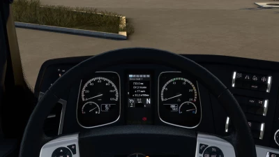 Mercedes-Benz Actros MP4 Improved Dashboard v1.6