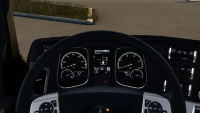 Mercedes-Benz Actros MP4 Improved Dashboard v1.6