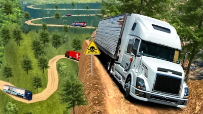 Mountain Roads Extreme Map Mod ATS 1.53 to 1.55