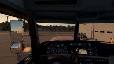 Peterbilt 389 blue interior ATS V1.0
