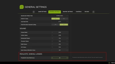 Realistic Animal Losses v1.0.0.0