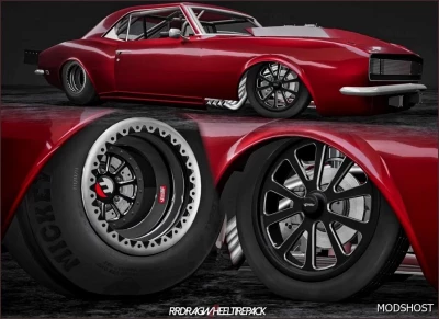 RR Drag Racing Wheel And Tire Pack v1.0 0.34x
