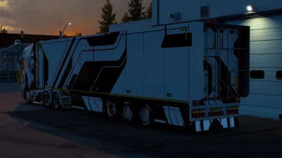 Scania Black hard line X Skin v1.0