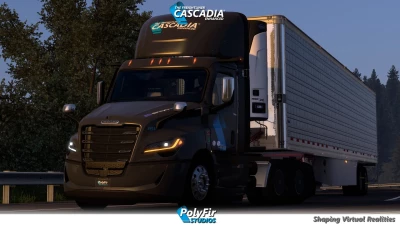 The Freightliner Cascadia (PolyFir) v1.5.5.2