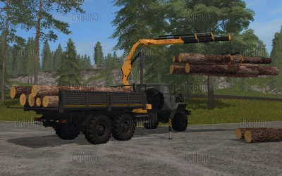 URAL 4320-60 LOADER CRANE V1.0.1.1