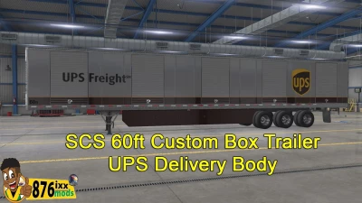 60ft Custom Box Trailer v1.55