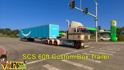60ft Custom Box Trailer v1.55