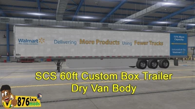 60ft Custom Box Trailer v1.55