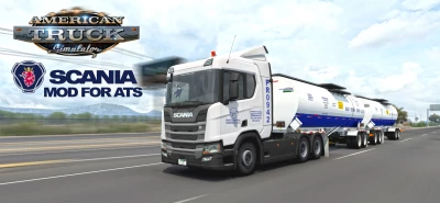 ATS Scania Trucks Package spec 1.55