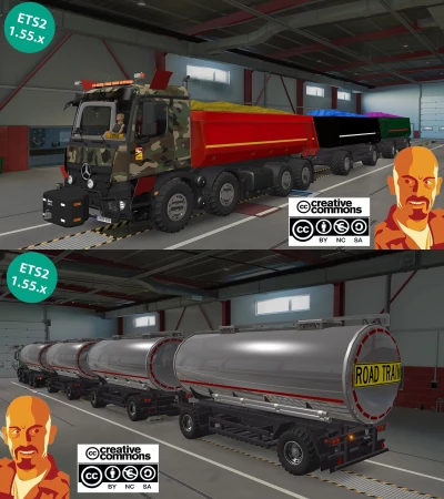 BDF KIPPER AGRAR TRAILER v4.0 ETS2 1.54-1.55.x