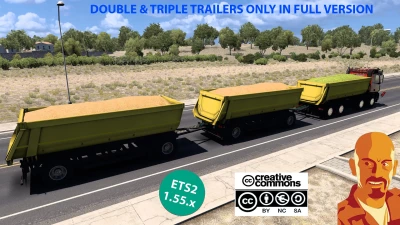 BDF KIPPER AGRAR TRAILER v4.0 ETS2 1.54-1.55.x