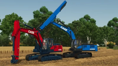 Case CX 350D Standard & Telescopic Excavators v1.0.0.0