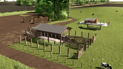 Cow Pasture With Milking Barn v1.0.0.0