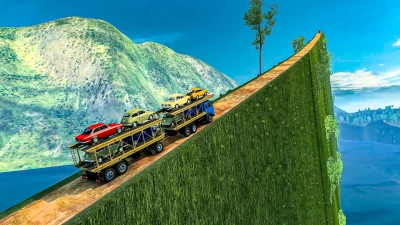 Dangerous Roads Map mod ETS2 1.55