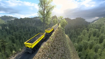 Dangerous Roads Map mod ETS2 1.55