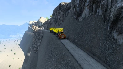 Dangerous Roads Map mod ETS2 1.55