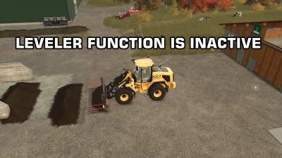 Deactivatable Leveler Function For Shovels v1.0.0.0
