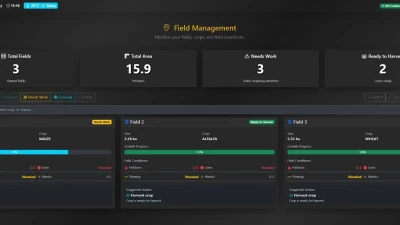 Farm Dashboard v1.0.0.0