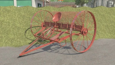 FS25 Horse Drawn Rake v1.0.0.0