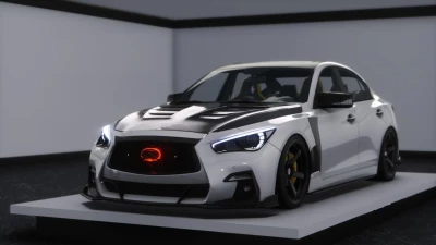 Infiniti Q50 Red Sport 2024 v0.9