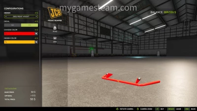 JCB Front Bumper V1.0.0.0