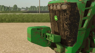 John Deere Front Suitcase Weights (Prefab) v1.0.0.0