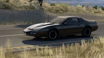 ATS Knight Industries Two Thousand (KITT) Knight Rider Mod 1.55