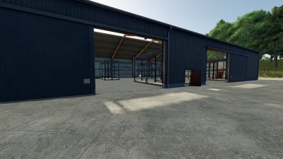 Large Hall With Heavy-Duty Shelving v1.0.0.0