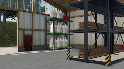 Large Hall With Heavy-Duty Shelving v1.0.0.0