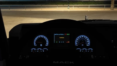 Mack Pinnacle blue interior v1.0