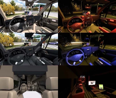 Mercedes Sprinter Megamod 1.55