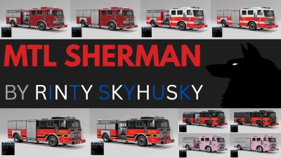 MTL Sherman Fire Truck v1.2