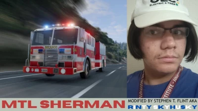 MTL Sherman Fire Truck v1.2