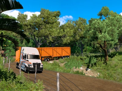 New Map of Honduras 7.0 - American Truck Simulator 1.55 and 1.56