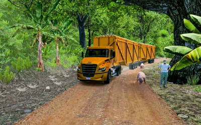 New Map of Honduras 7.0 - American Truck Simulator 1.55 and 1.56