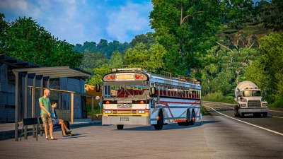 New Map of Honduras 7.0 - American Truck Simulator 1.55 and 1.56