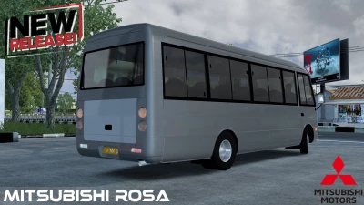 New Mitsubishi Rosa Minibus v1.0
