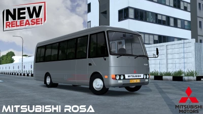 New Mitsubishi Rosa Minibus v1.0