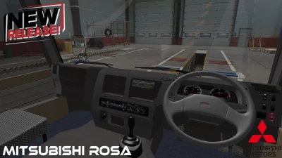 New Mitsubishi Rosa Minibus v1.0