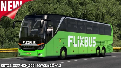 New Setra s517 HDH-2021 Topclass v1.2 ETS2 1.55