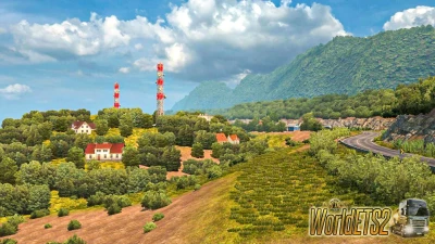 New West Kalimantan v1.0 Map Save Profile Download ETS2 1.53 to 1.55