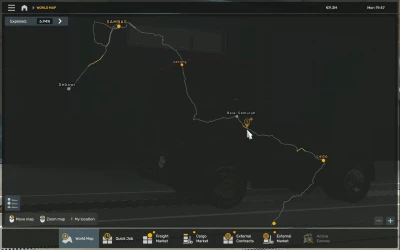 New West Kalimantan v1.0 Map Save Profile Download ETS2 1.53 to 1.55