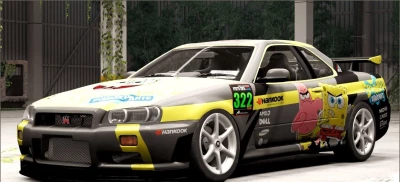 Nissan Skyline GT R R34 V3.7 0.36