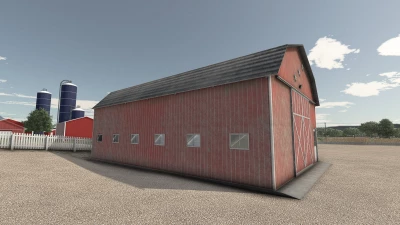 Old Barn With Flag v1.0.0.0