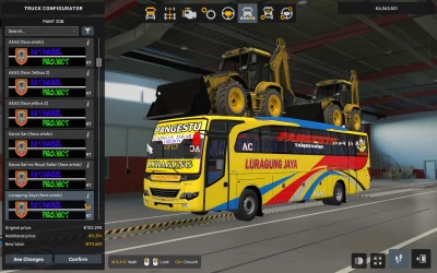 Overloaded Bus Travego Mod Pack ETS2 1.43 TO 1.55