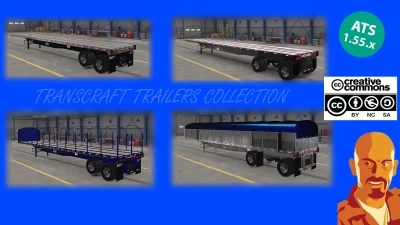 TRANSCRAFT TRAILERS COLLECTION v1.0 ATS 1.54-1.55.x