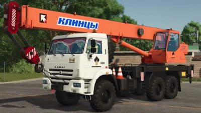 Truck crane Klintsy 6x6 v2.0.0.0
