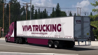 Viva Trucking ATS Company Trailer Paint Jobs v1.0